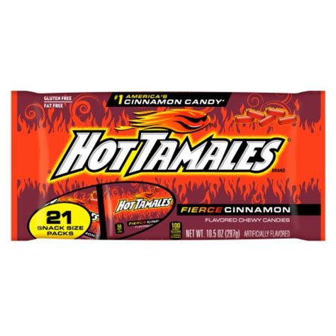 Hot Tamales® Fierce Cinnamon Flavored Chewy Candies, 10.5 oz - QFC