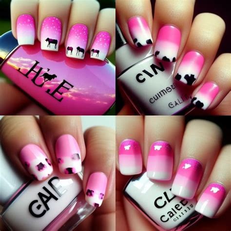 Pink Cow Print Nails: How to Create the Perfect Look