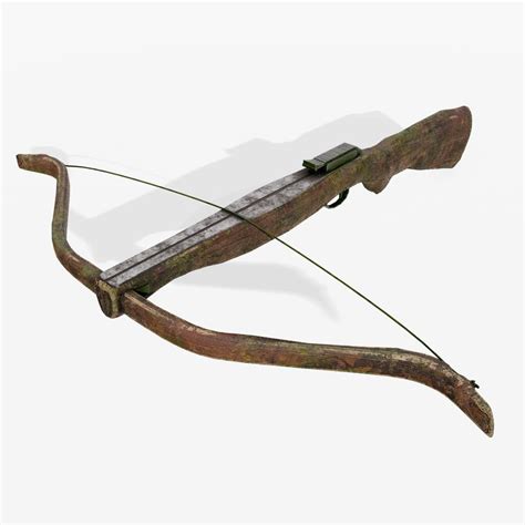 Ancient crossbow 3D model - TurboSquid 1284295