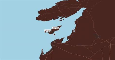 Rotating Map Of Bahrain And Manama, Backgrounds Motion Graphics ft. map ...