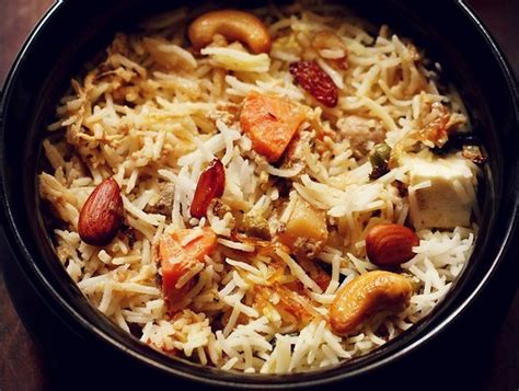 Mughlai Biryani (with vegetables)