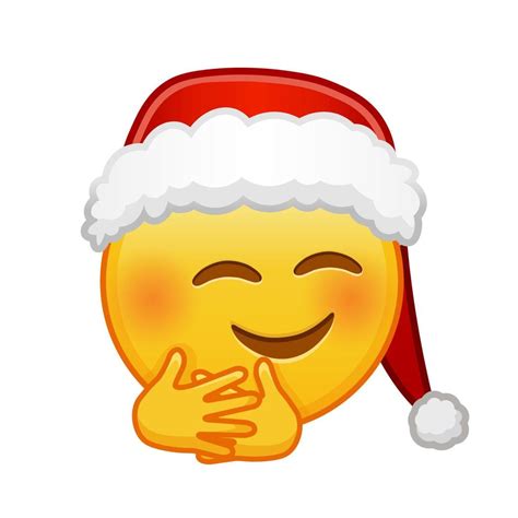 Christmas hugs emoji Large size of yellow emoji smile 20558957 Vector Art at Vecteezy