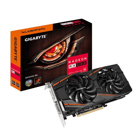 Gigabyte Radeon™ RX 580 Gaming 8G Graphics Card | Novatech