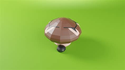 ArtStation - Goomba Super Mario Bros 3D Model | Resources