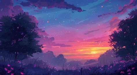 Dreamy HD Anime Landscape Wallpaper, HD Artist 4K Wallpapers, Images ...