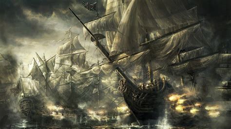 Pirate Battle Wallpapers - Top Free Pirate Battle Backgrounds - WallpaperAccess