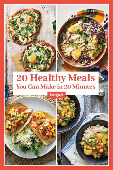 20 Healthy Meals You Can Make in 20 Minutes