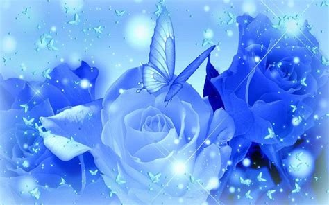 Blue Roses Backgrounds - Wallpaper Cave