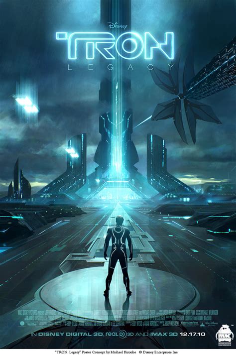 TRON: Legacy Poster Concept by michaelkutsche on DeviantArt