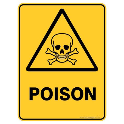 Poison | Buy Now | Discount Safety Signs Australia