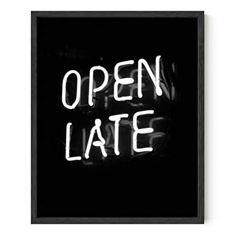 Best Open Late Neon Sign