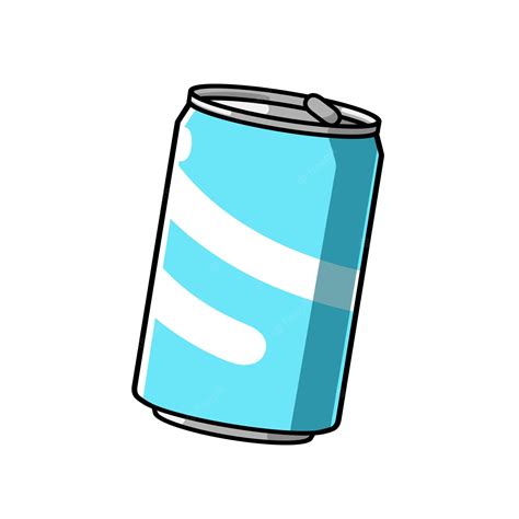 Premium Vector | Cute soda can - cartoon character - vector illustration