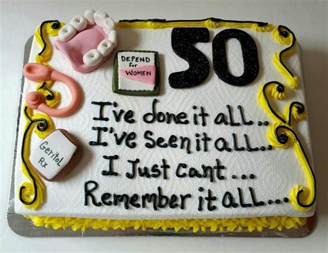 Funny 50th Birthday Cakes For Men