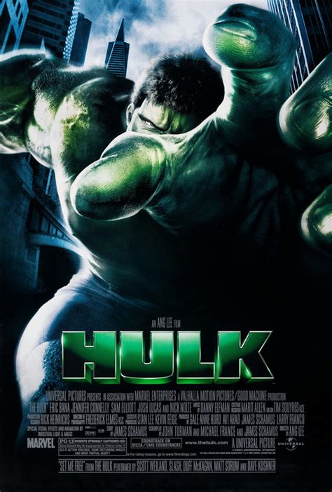 Hulk Movie Poster (#1 of 2) - IMP Awards