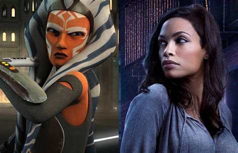 Rosario Dawson Continues To Push For Live-Action Ahsoka Tano Role. - Star Wars News Net