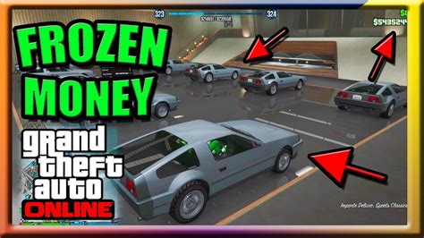 GTA 5 INFINITE/FROZEN MONEY GLITCH(STILL WORKING 2023) SOLO XBOX/PS5/PS4 - YouTube