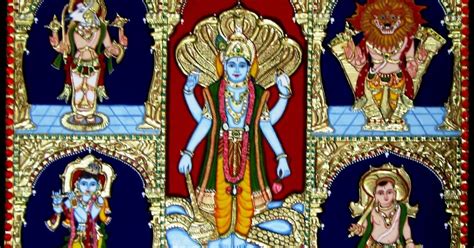 Vedas Resources: Dasavatharam - the 10 incarnations of Lord Vishnu