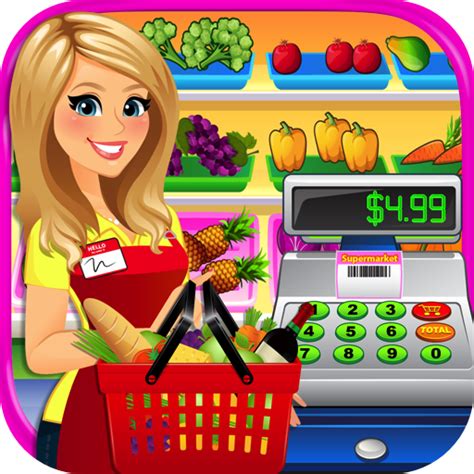 Supermarket Grocery Store Girl 2 - Kids Cash Register & Grocery Store Simulator Games FREE - App ...