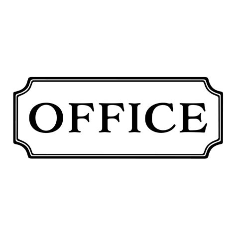 OFFICE Vinyl Wall Decal, Office Door, Glass Door Sign