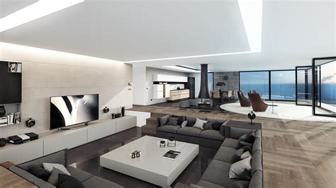 ultra modern house interior