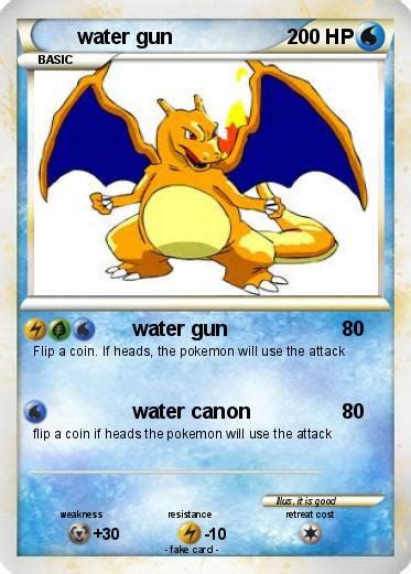 Pokémon water gun 4 4 - water gun - My Pokemon Card