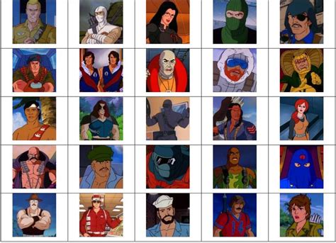 G.I. Joe Characters (Picture Click) Quiz - By gingerlover