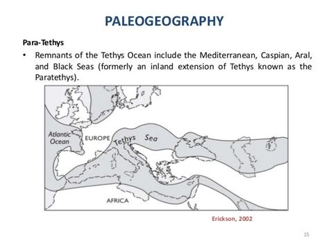 Evolution of Tethys Ocean