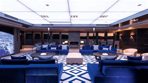 Luxury Mega Yacht Interior