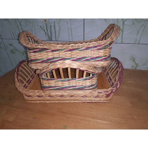 Tray Asli Anyaman Rotan | Shopee Malaysia