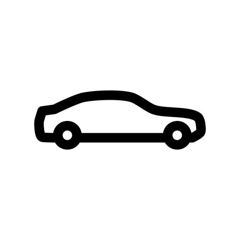 Car outline icon 1416626 Vector Art at Vecteezy