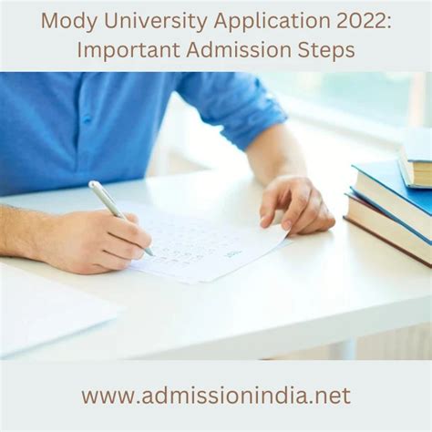 Mody University Application 2022: Important Admission Steps