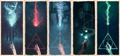 Download Cool Harry Potter Wands Wallpaper | Wallpapers.com