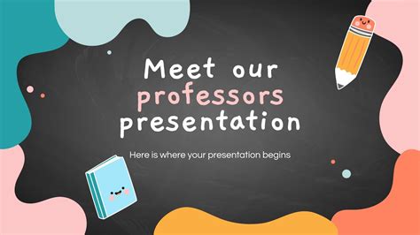 Meet Our Professors | Google Slides & PPT theme