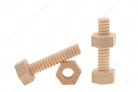 Wooden nuts and bolts Stock Photo by ©akiyoko74 10759330