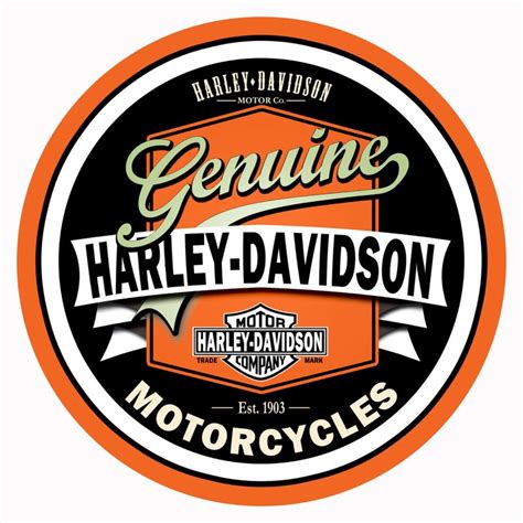 Купить Harley Davidson Vintage Style Decal, Sticker 4" Diameter на Аукцион из Америки с ...