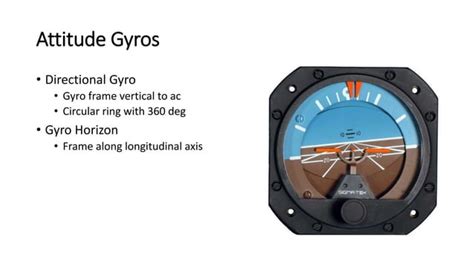 Gyroscopic instruments