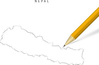 Nepal Map Outline Vector Images (over 520)