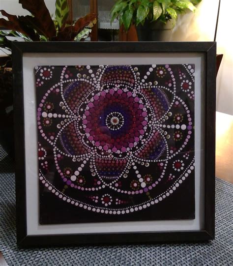 Mandala, Dot Art, Mandala Canvas, Mandala Hand Painted, Original Painting - Etsy