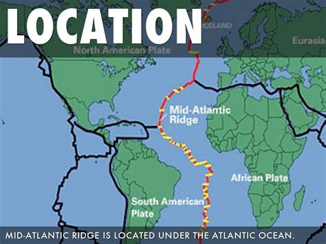 Mid Atlantic Ridge Map