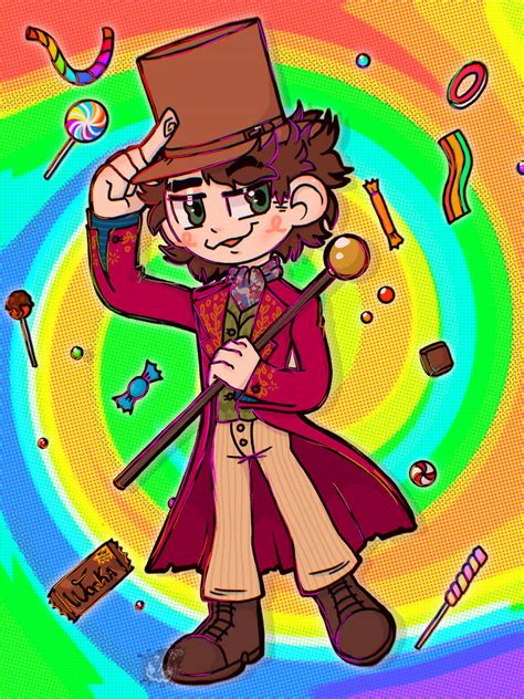 Willy Wonka - Fan art by BadPumpkinDog on DeviantArt