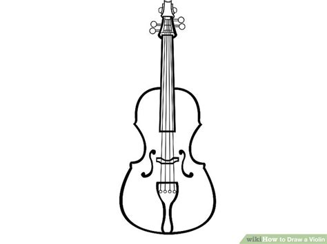 How to Draw a Violin: 15 Steps (with Pictures) - wikiHow