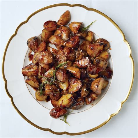 Crispy Jerusalem Artichokes with Aged Balsamic recipe | Epicurious.com