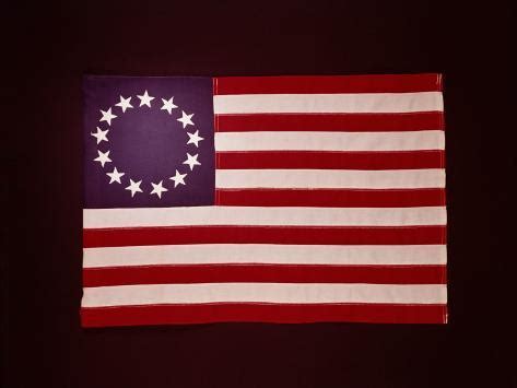 1776 Colonial US Flag, Showing 13 Stars Photographic Print by H ...