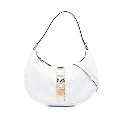 Moschino Logo Plaque Shoulder Bag | Original Designer Bag • Yiassu.com