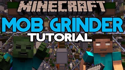 Minecraft Mob Grinder Tutorial | On/Off System, As Seen On Skygrid | Works w/ PC or Xbox - YouTube