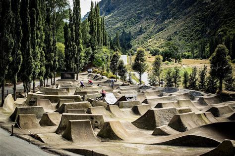 Dirt jump trails: Matt Jones tests out the Gorge Road