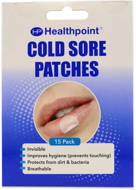 Healthpoint Cold Sore Patches 15 pack | medino