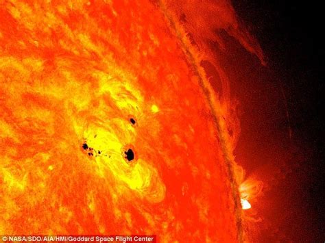 NASA see monster sunspot form in less than 48 hours - solar flares possible — Science ...