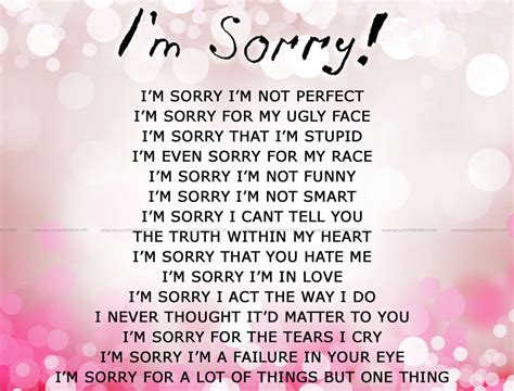 Sorry Mom Poems Quotes. QuotesGram