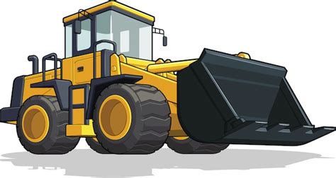 Premium Vector | Bulldozer illustration